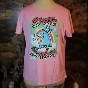 Medium Fortnite Loot Llama Purple Tee Tshirt